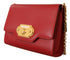 Dolce & Gabbana Red Leather Mini Crossbody Gold Hardware Rosso Papavero Bag